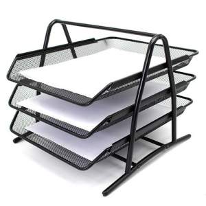 Deli Document Tray - 3 Tier (Mesh)